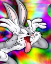 Art Coloré de Bugs Bunny
