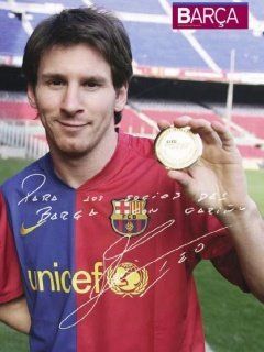 Célébration de Lionel Messi à Barcelone