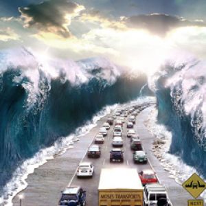 Vague de tsunami épique