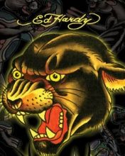Ed Hardy Panther Art