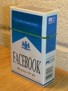 Paquet de Cigarettes Facebook