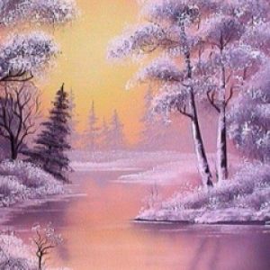 Paysage d'Hiver Serein