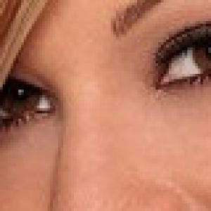 Beaux Yeux en Gros Plan