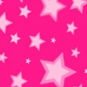 Motif d'Étoiles Roses