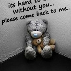 Teddy Bear Émotionnel avec Citation