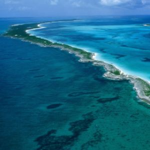 Vue aérienne époustouflante de l'océan