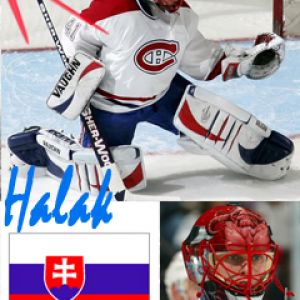 Halak Gardien de Hockey en Action