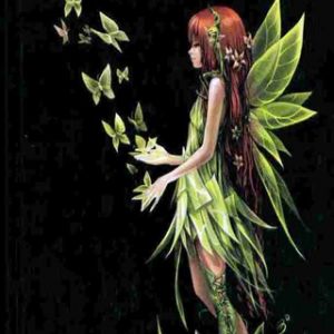 Fée Envoûtante avec Papillons