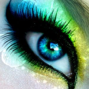 Art de Maquillage des Yeux Vibrants
