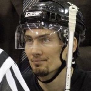 Joueur de Hockey en Action