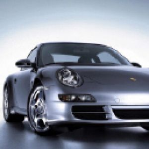Voiture de Sport Porsche 911 Argent