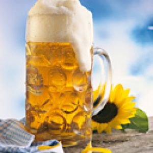 Bière Rafraîchissante avec Tournesol