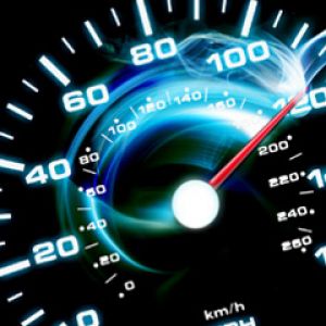Compteur de Vitesse avec Fond Dynamique