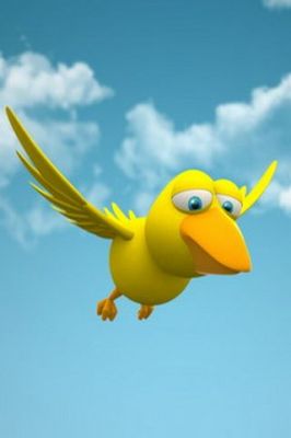Oiseau Dessin Animé Mignon