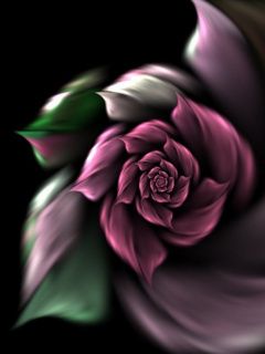 Design Abstrait de Rose