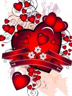 Design de Cœur Romantique