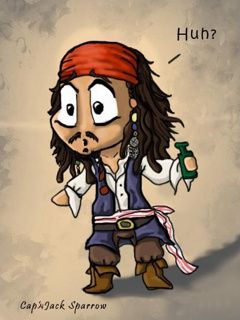 Dessin de Captain Jack Sparrow