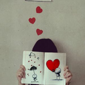 Illustration d'Amour Mignonne