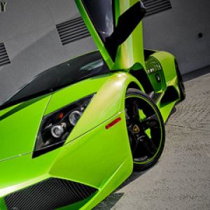 Lamborghini Murciélago Vert