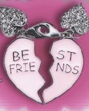 Pendentif Cœur Meilleurs Amis