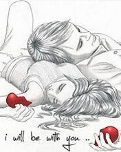 Illustration d'un couple amoureux