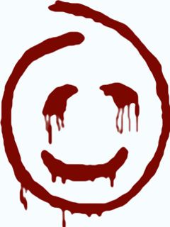 Visage Sourire Effrayant