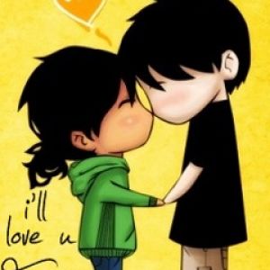 Illustration de Couple Mignon