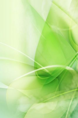 Design Abstrait Vert Doux