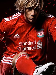 Joueur du Liverpool FC en Action