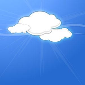 Ciel Bleu avec Nuages
