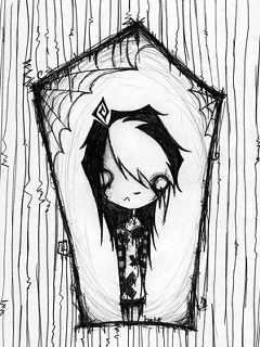 Illustration de Personnage Gothique
