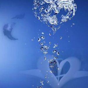 Illustration de Cœur en Eau