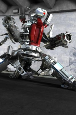 Design de Robot Futuriste