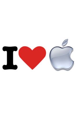 J'aime le logo Apple