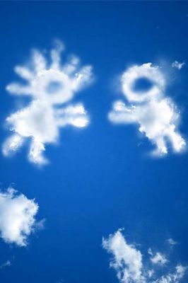 Enfants dans les Nuages