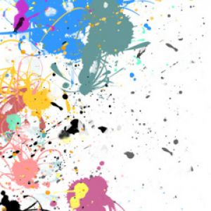 Art Splash Abstrait Coloré