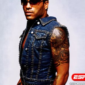 Portrait Stylé de Lenny Kravitz