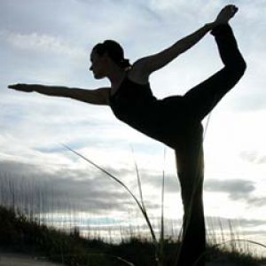 Silhouette de Yoga