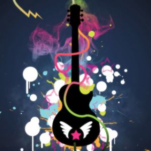Guitare Électrique Colorée