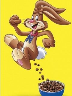 Lapin de Dessin Animé Joyeux