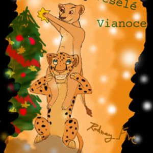 Art Animalier de Noël Festif