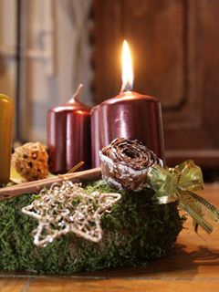 Décoration de Bougies de Noël