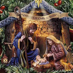 Scène de Noël