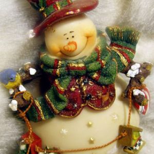 Bonhomme de Neige Joyeux