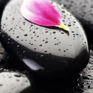 Pierres Zen avec Pétale
