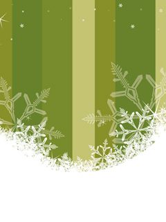 Fond avec Flocons de Neige