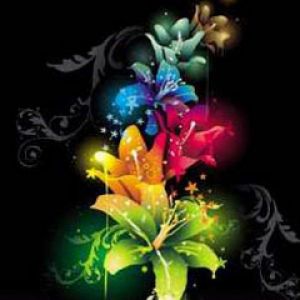 Art Floral Coloré