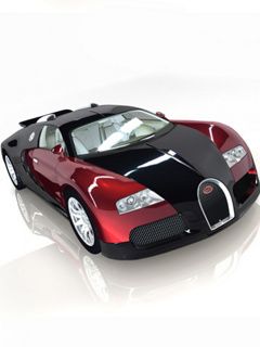 Bugatti Veyron Rouge et Noir