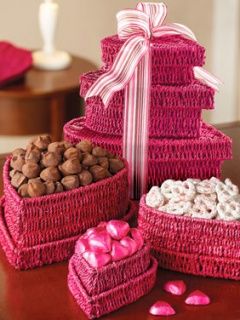 Coffrets Colorés avec Chocolats