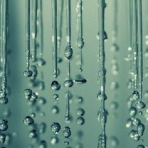 Gouttes d'Eau Abstraites
